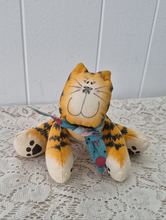 Handmade Other - Vintage Cat Plush Figure